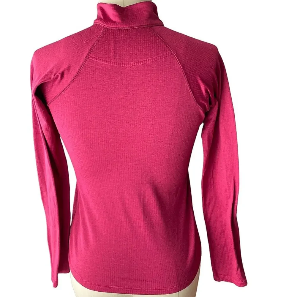 PATAGONIA Heavyweight Red Capilene Baselayer Long Sleeve Top ~ Girls Size XXL